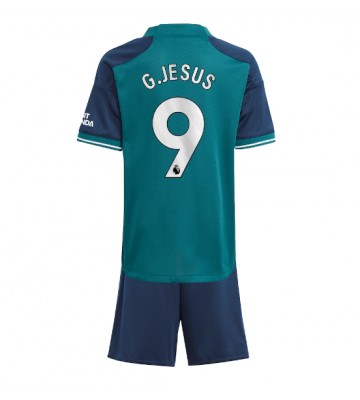 Arsenal Gabriel Jesus #9 Replika Babytøj Tredje sæt Børn 2023-24 Kortærmet (+ Korte bukser)